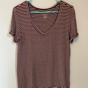 American Eagle Striped Soft&Sexy T-Shirt